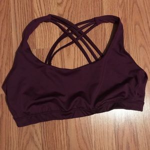 Plum VICTORIAS SECRET SPORT sports bra large